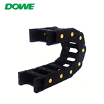 H60X125 Bridge Flexible Type Plastic Cable Drag Chain for Electrical Applications