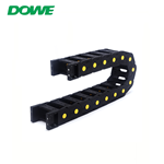 DUWAI H30x60 Bridge Type Plastic PA66 Cable Carrier Drag Chain for Industrial Use