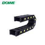 DUWAI H35X75 Enclosed High-Quality H35 Enclosed Type Plastic PA66 Cable Track Chain for Industrial Use