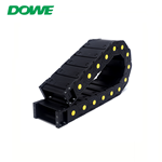 DUWAI H30x60 Durable H55 Enclosed Type Plastic PA66 Cable Drag Chain for Machinery