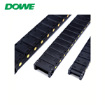 DUWAI H30x50 High-Quality Enclosed Type Plastic PA66 Cable Track Chain for Industrial Use