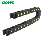 DUWAI Bridge H25X60 Plastic Linear Cable Chain Covered Cable CNC Machine