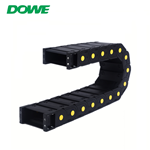 DUWAI H30x60 Durable H55 Enclosed Type Plastic PA66 Cable Drag Chain for Machinery