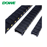 DUWAI H35X75 Enclosed High-Quality H35 Enclosed Type Plastic PA66 Cable Track Chain for Industrial Use